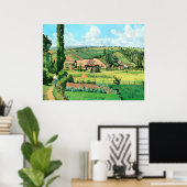 Les Patis, Pontoise，有名なアートワーク， ポスター (ホームオフィス)