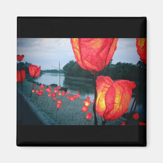 "Les quais, la nuit" マグネット (正面)