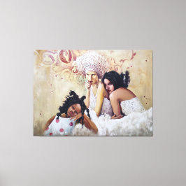 les trois femme キャンバスプリント