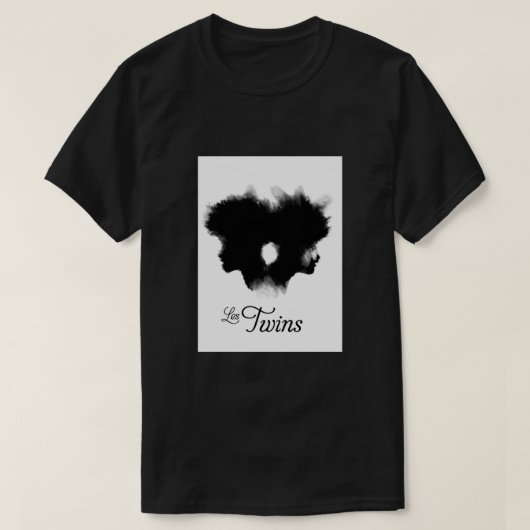 LES TWINS - US MOVIE ART Poster Tシャツ (デザイン正面)