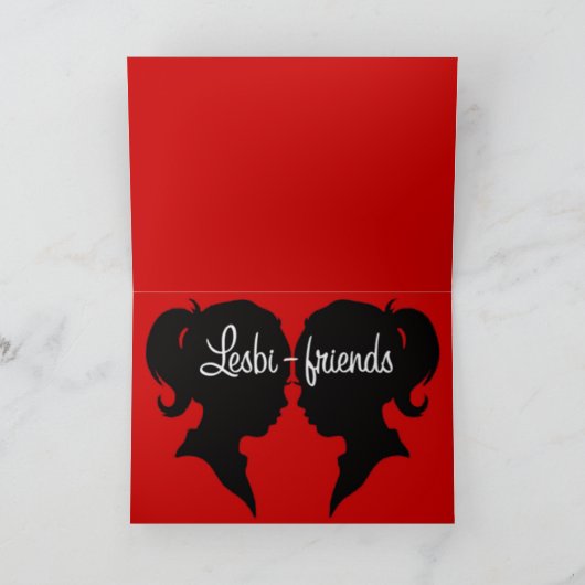 Lesbi -友人 シーズンカード (内部)