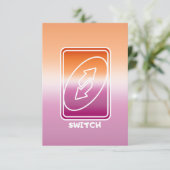 Lesbianフラグの切り替えスタイルサンキューカード サンキューカード (スタンド正面)