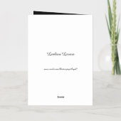 Lesbian愛好家のカスタマイズ 箔グリーティングカード (裏面)