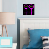 Lesbian愛好家のカスタマイズ 箔ポスター (インサイチュ (寝室))