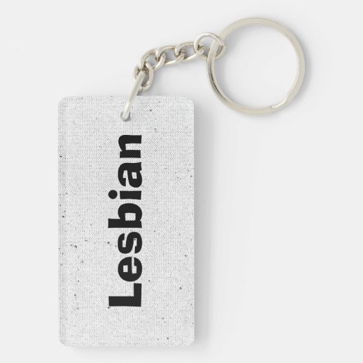 Lesbian  キーホルダー (裏面)
