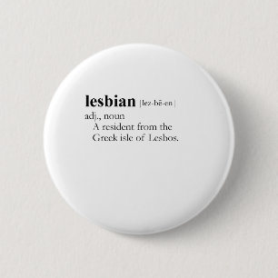 LESBIAN (定義) 缶バッジ