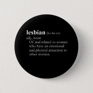 LESBIAN (定義) 缶バッジ