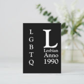Lesbian Anno ???? | Lesbian Pride   ポストカード (スタンド正面)