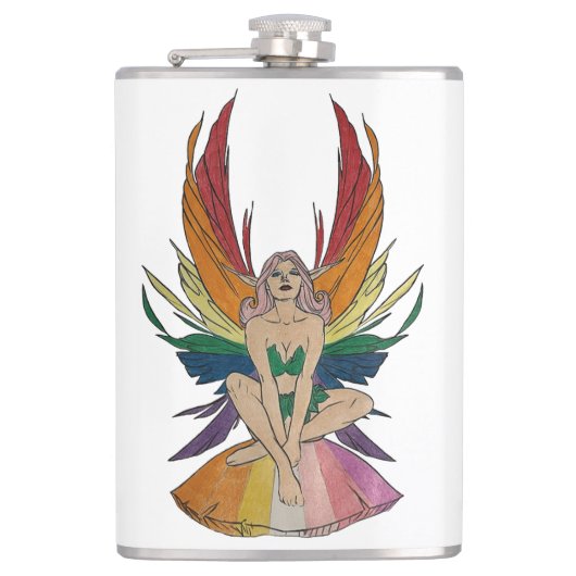 Lesbian Faerie フラスク (正面)