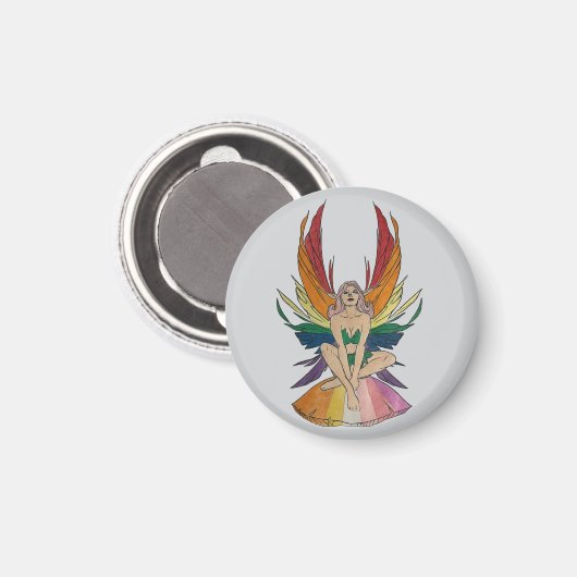 Lesbian Faerie  マグネット (正面/裏面)