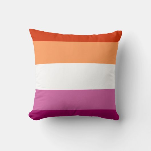 Lesbian Flag クッション (正面)