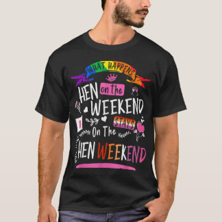 Lesbian Hen Do Outfits For Women & Group Hen Night Tシャツ