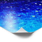 Lesbian kiss in blue and purple   フォトプリント            (角)