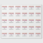 Lesbian Pride and Prejudice ラッピングペーパー (フラット)