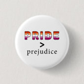 Lesbian Pride and Prejudice  缶バッジ (正面)