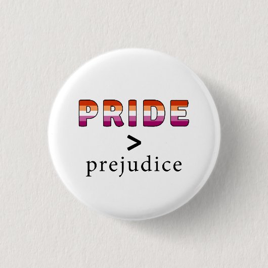 Lesbian Pride and Prejudice 缶バッジ (正面)