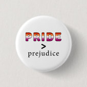 Lesbian Pride and Prejudice  缶バッジ (正面)