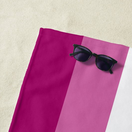 Lesbian Pride flag Beach Towel ビーチタオル (インサイチュ)