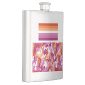 Lesbian Pride/Lesbian Camo フラスク (右)