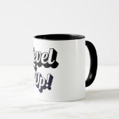 Lesbian Pride Level Up Tiger Paw Controller Mug マグカップ (正面右)