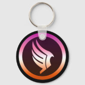 Lesbian Pride Paragon Mass Effect Icon キーホルダー (裏面)