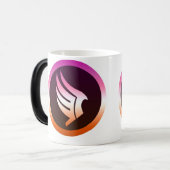 Lesbian Pride Paragon Mass Effect Icon モーフィングマグカップ (正面左)