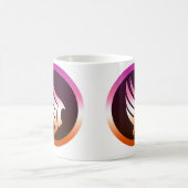 Lesbian Pride Paragon Mass Effect Icon モーフィングマグカップ (中央)