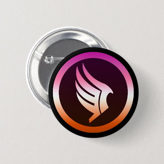 Lesbian Pride Paragon Mass Effect Icon 缶バッジ (正面&裏面)