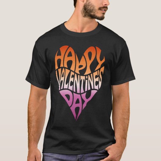 Lesbian Valentine's Day Subtle LGBT LGBTQ Gay Prid Tシャツ (正面)