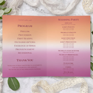 Lesbian Wedding Photo Pride Flag Gradient プログラム