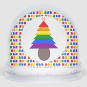 Lesbians Rainbow Christmas Tree and Presents (正面)