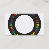 Lesbiliciousの名刺 名刺 (裏面)