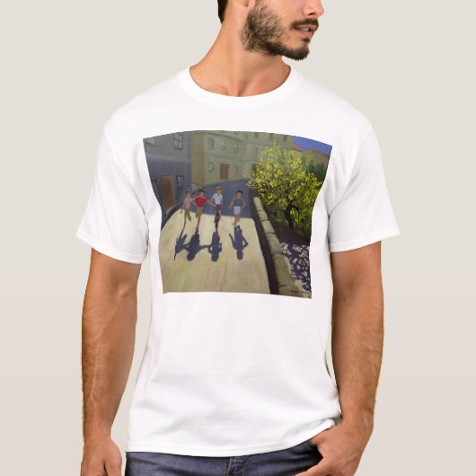 Lesbos 1999年を走っている子供 tシャツ (正面)