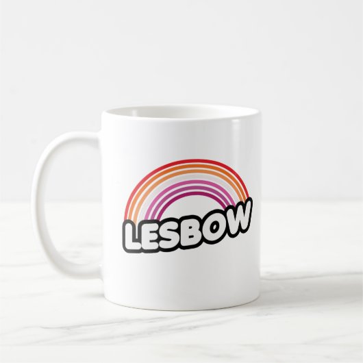 Lesbow - 日没 コーヒーマグカップ (左)