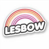 Lesbow - 日没 シール (正面)