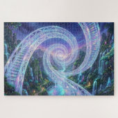 L'Escalier Stellaire Infini ジグソーパズル (横)