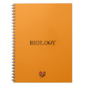 Leslie Heart Orange ノートブック (正面)