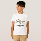 Lesothosaurus (Ornithischian恐竜) Tシャツ (正面フル)