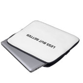 Less But Better Minimalist Professional ラップトップスリーブ (正面下部)