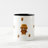 less but better Mug ツートーンマグカップ (中央)