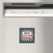 Less Fasism Please冷蔵庫磁石 マグネット (インサイチュ (食洗機))