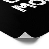 Less Hatersより多くのタおもしろいーズポテトプンダークBG ポスター (角)