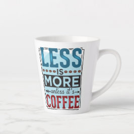 Less is More & But First Coffee カフェラテマグ