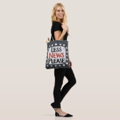 Less News Please Tote Bag トートバッグ (モデル)