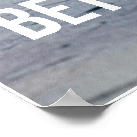 Less Noise Better Results Quote Poster ポスター (角)