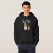 Less People More Dogs Lasa Apsos Introvert パーカ (正面フル)