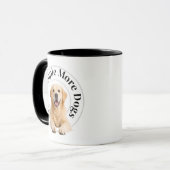 Less People, More Dogs – Minimalist Dog Lover マグカップ (正面左)