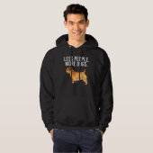 Less People More Dogs Norfolk Terrier Introvert パーカ (正面フル)