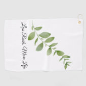 Less Rush More Life Beach Towel ゴルフタオル (横)