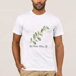 Less Rush More Life Botanical T-Shirt Tシャツ